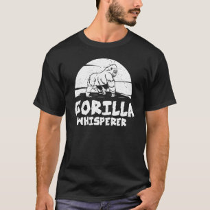 Camiseta Gorilla Animal Cita Monkey Habitat Silverback Wes
