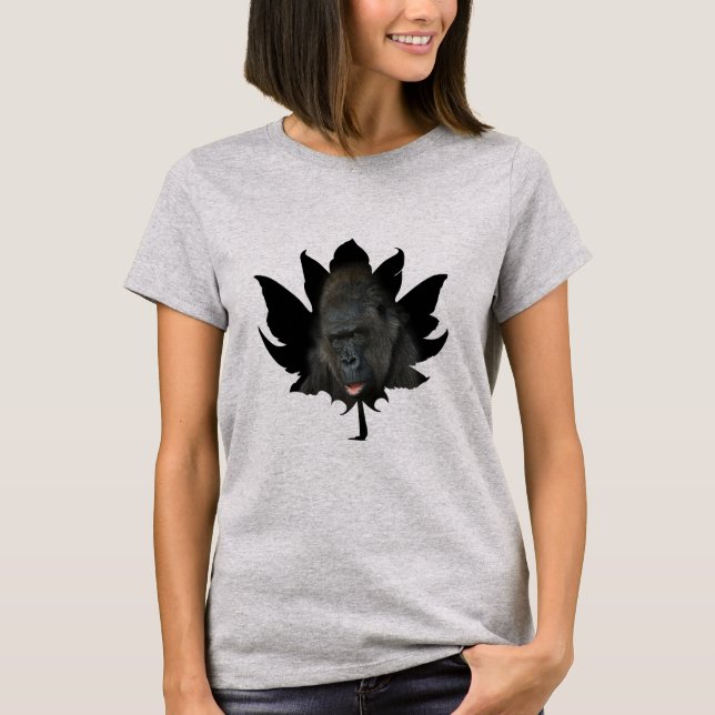 Camiseta Gorilla Biddy Leaf (Anverso)