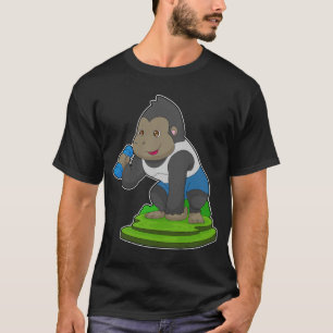 Camiseta Gorilla Bodybuilding Dumbbell