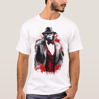 Camiseta Gorilla Boss: Dapper Style y el pavoneo callejero!
