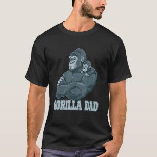 Camiseta Gorilla Dad Gorilla Dad Dad Papa Day