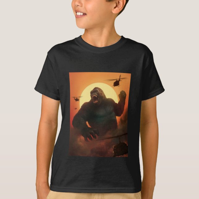 Camiseta Gorilla del niño (Anverso)