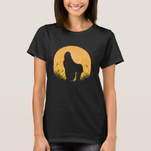Camiseta Gorilla Easy Halloween Set Ape Animal Moon Cost