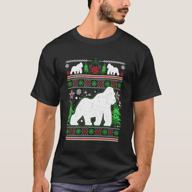 Camiseta Gorilla fea (Anverso)