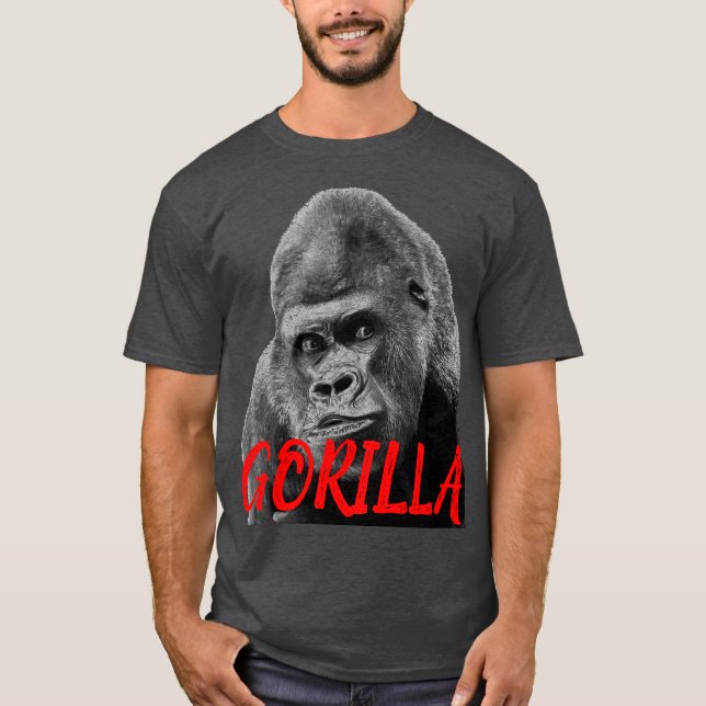 Camiseta Gorilla Gray (Anverso)