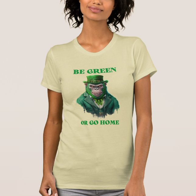 Camiseta Gorilla Green (Anverso)