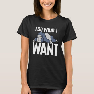 Camiseta Gorilla hago lo que quiero