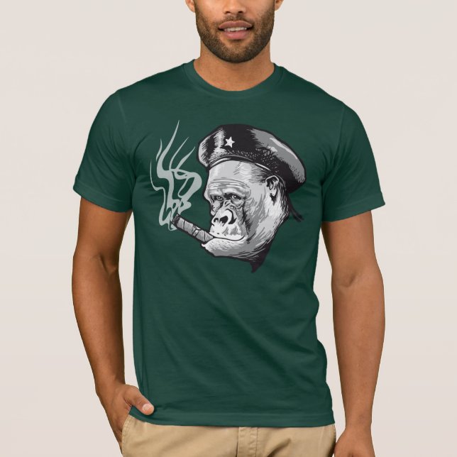 Camiseta gorilla head (Anverso)