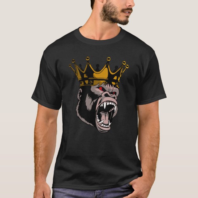 Camiseta Gorilla Jero Designs (Anverso)