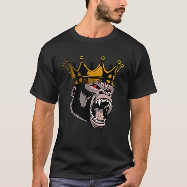 Camiseta Gorilla Jero Designs (Anverso)