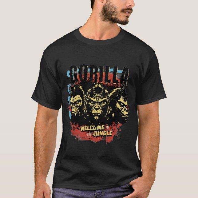 CAMISETA GORILLA JUNGLE TEE (Anverso)