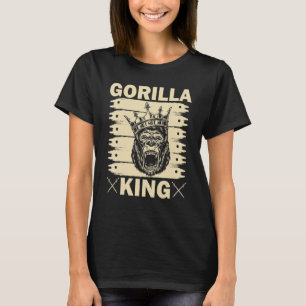 Camiseta Gorilla King Ape Monkey Whisperer Zookeeper