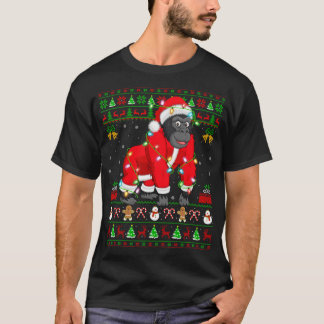 Camiseta Gorilla Lover Xmas coincidiendo con Santa Ugly Gor