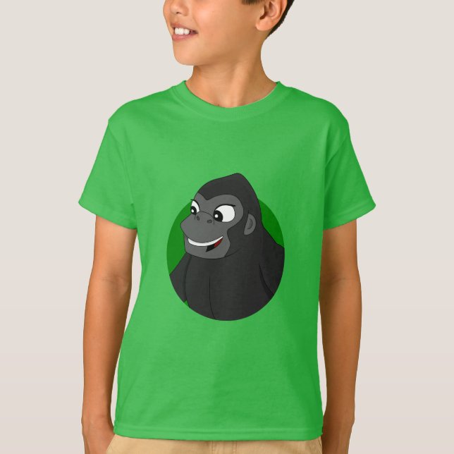 Camiseta Gorilla Personalizado T-Shirt (Anverso)