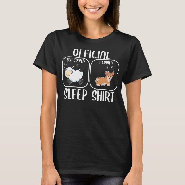 Camiseta Gorky Sleepshirt Count Sheep (Anverso)