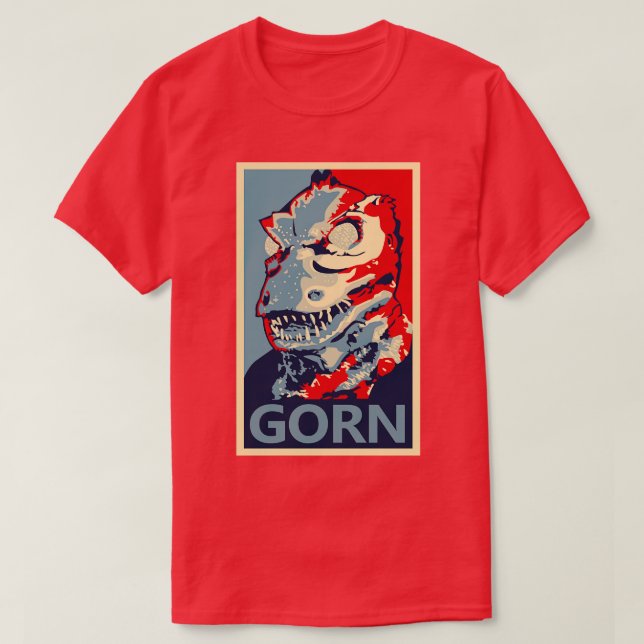 Camiseta Gorn (Diseño del anverso)