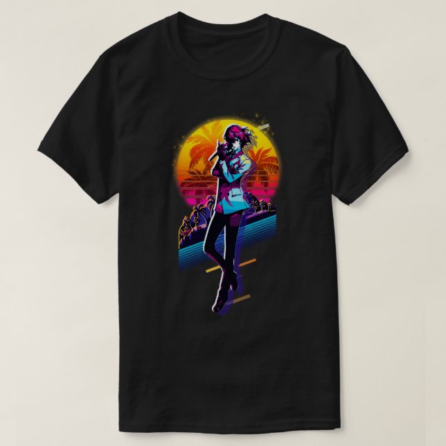 Camiseta Goro Akechi (Diseño del anverso)
