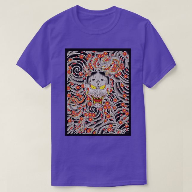 Camiseta Goro Majimas Hannya Yakuza (Diseño del anverso)