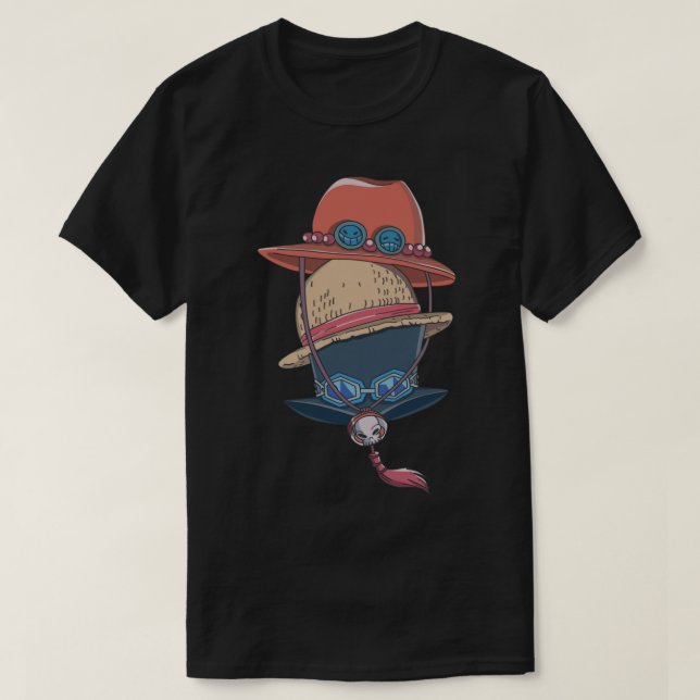 Camiseta Gorra 1 de los hermanos One Piece (Diseño del anverso)
