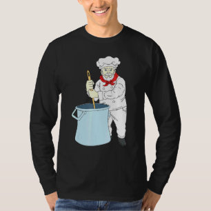 Camiseta Gorra Chef Cocinando Cocina de Cocina Utensil Coci