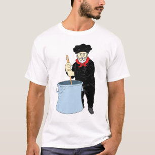 Camiseta Gorra Chef Cocinando Cocina de Cocina Utensil Coci