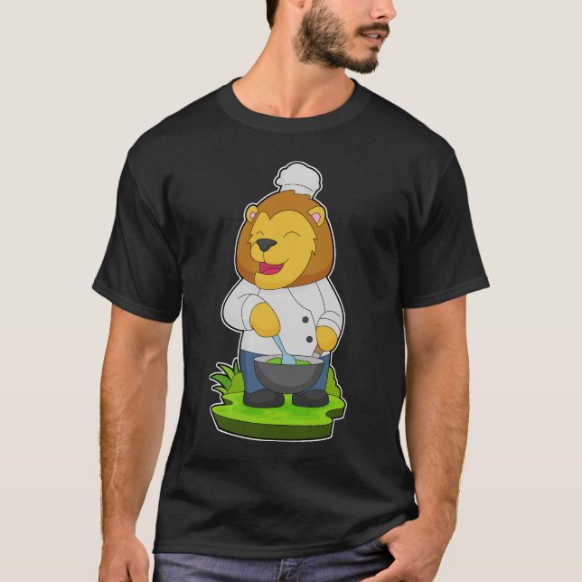 Camiseta Gorra Chef Lion (Anverso)