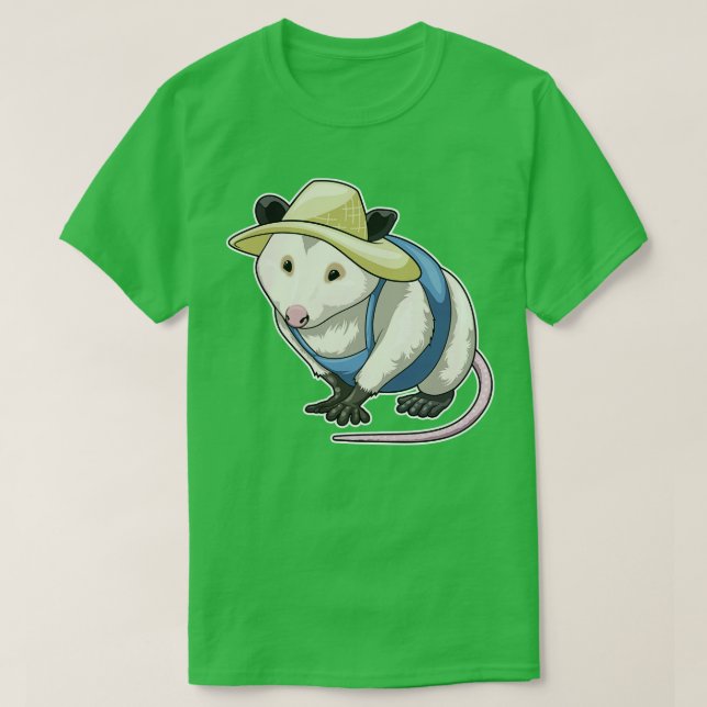 Camiseta Gorra de agricultores de Opossum (Diseño del anverso)