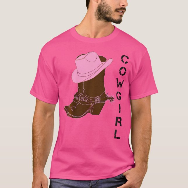 Camiseta Gorra de Boots Occidentales movida a Chicas (Anverso)