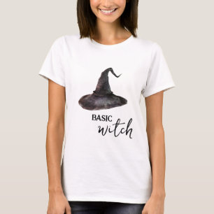 Camiseta Gorra de brujas básico Halloween