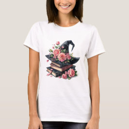 Camiseta Gorra De Brujas Con Roses Rosa