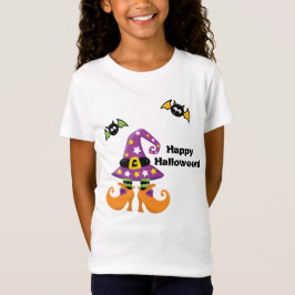 Camiseta Gorra de brujas y Halloween de pies
