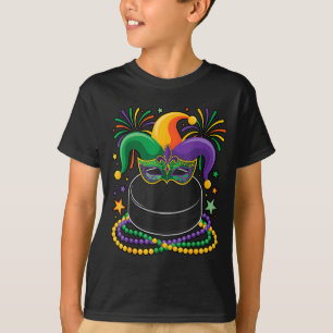 Camiseta gorra de bufón de hockey sobre hielo cuentas enmas