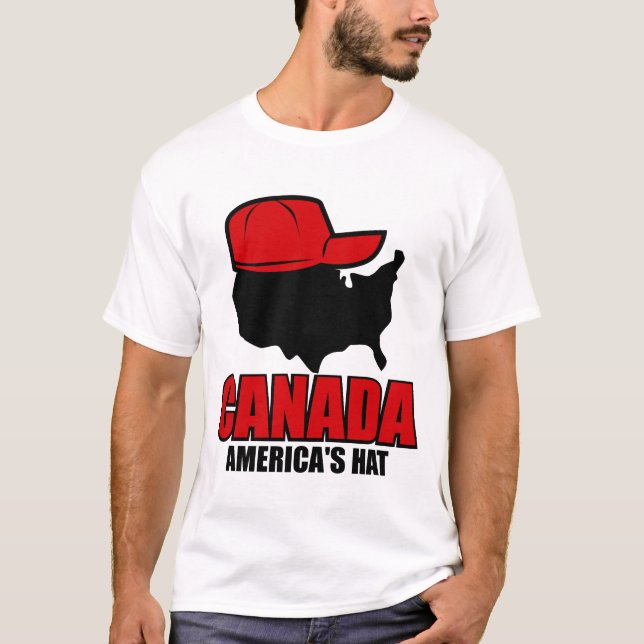 Camiseta Gorra de Canadá Américas (Anverso)