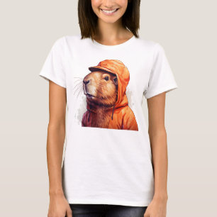 Camiseta gorra de capibara