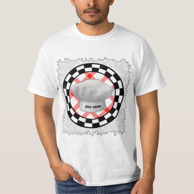 Camiseta Gorra de Chef (Anverso)