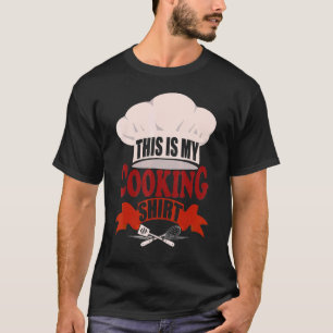 Camiseta Gorra de Chef Catering de Chef Cocina Chef Refrán
