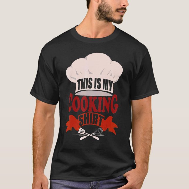 Camiseta Gorra de Chef Catering de Chef Cocina Chef Refrán (Anverso)
