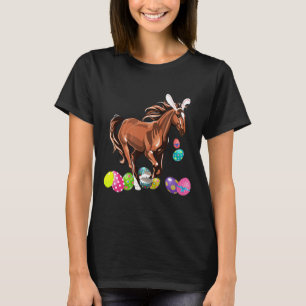 Camiseta Gorra De Conejo De Caballos Y Conejo De Conejo De 