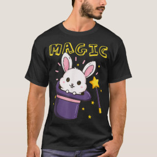 Camiseta Gorra de Conejo Mágico de la Guerra Mágica
