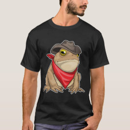 Camiseta Gorra de Cowboy Cowboy Frog