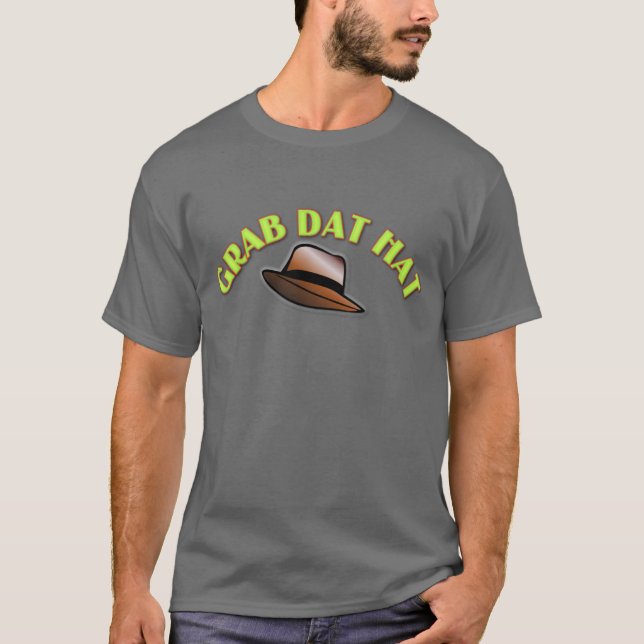 Camiseta Gorra De Datos Grab (Anverso)