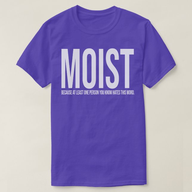 Camiseta GORRA de diseño MOIST (Diseño del anverso)