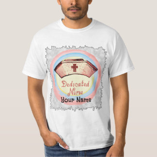 Camiseta gorra de enfermera dedicada