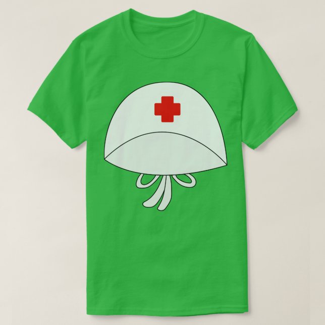 Camiseta Gorra de enfermería 1 (Diseño del anverso)
