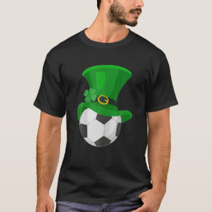 Camiseta Gorra de fútbol Shamrock St Patricks Day Clover Sh