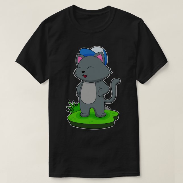 Camiseta Gorra de gato (Diseño del anverso)