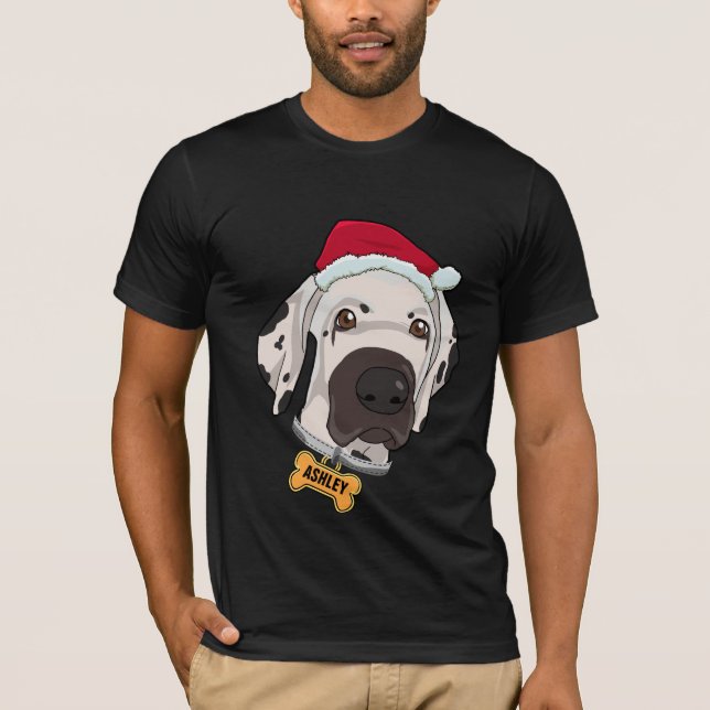 Camiseta Gorra de grandes Navidades de daneses (Anverso)