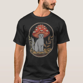 Camiseta Gorra de hongos Cat