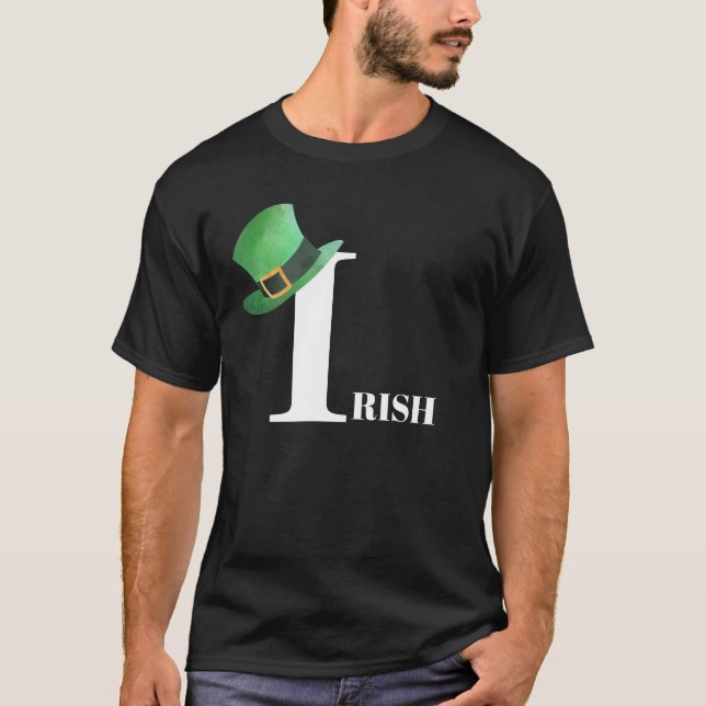 *~* Camiseta Gorra de IRLANDA verde Leprechaun (Anverso)