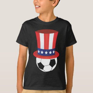Camiseta Gorra de la bandera americana del fútbol - 4to de